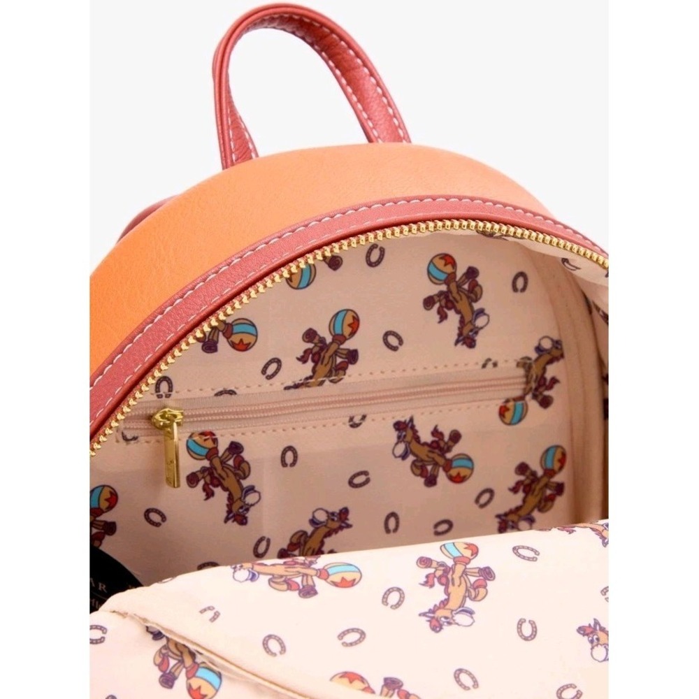NEW! Loungefly Disney Pixar Toy Story Bullseye Saddle Backpack Western Cowboy - Picture 4 of 4